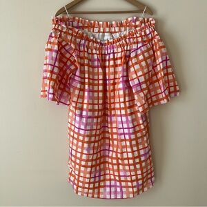 NEW Corey Lynn Calter Monaco Off-The-Shoulder Mini Dress Size Small Lined